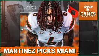 Damien Martinez Picks The Miami Hurricanes! Why Martinez Fits, Who Will Be Miami's Next Commit?