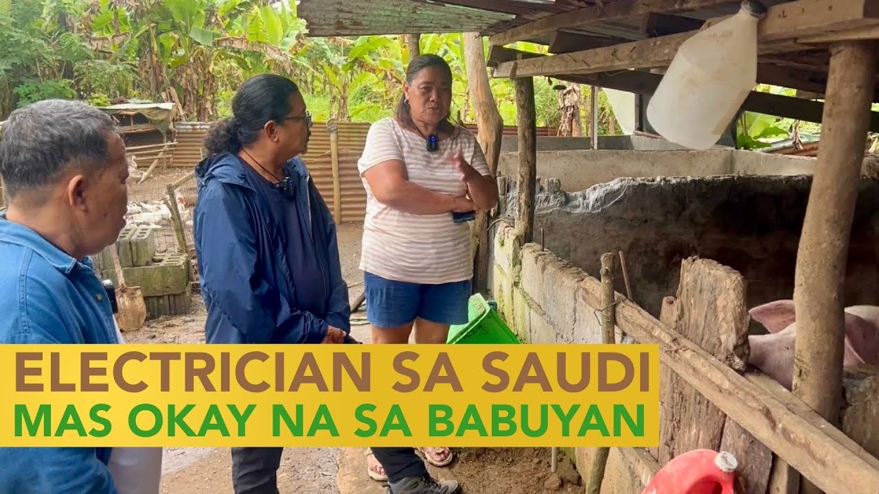 Dating Electrician sa Saudi, Hindi na Dumadaing Ngayon sa Simpling Buhay sa Babuyan at Taniman!