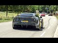 Supercars Accelerating - 700HP C63 S AMG, N-Largo F12, Capristo R8, 440HP Supra Mk5, 2020 RS6,...