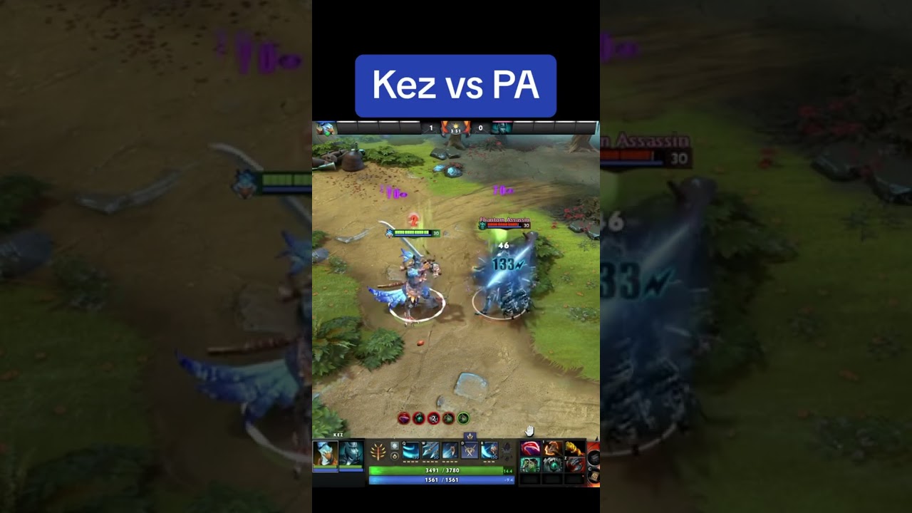 Kez vs Phantom Assassin 