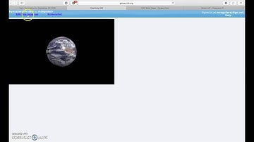 Glowscript : Moon rotating around the Earth