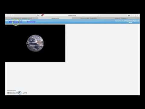 Glowscript : Moon rotating around the Earth