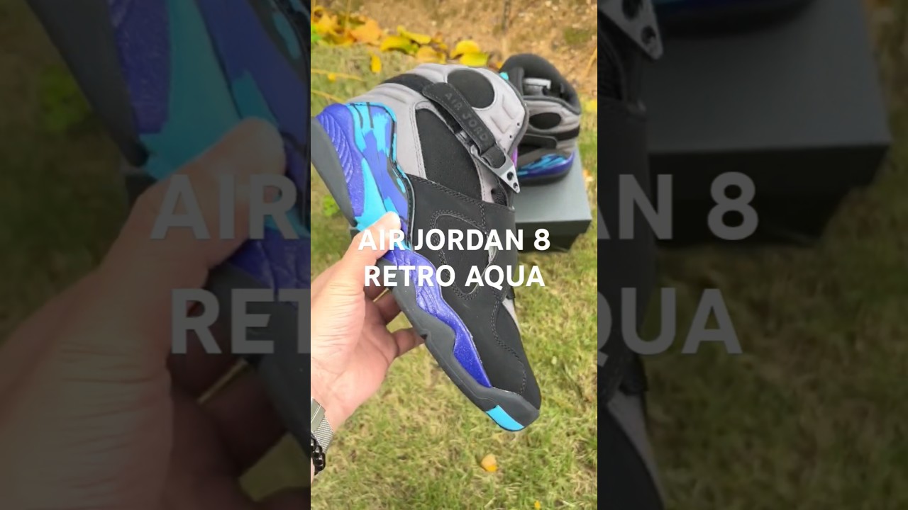 Air Jordan 8 Retro aqua 