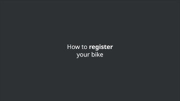 Electrified S2 & X2 | How to register your bike