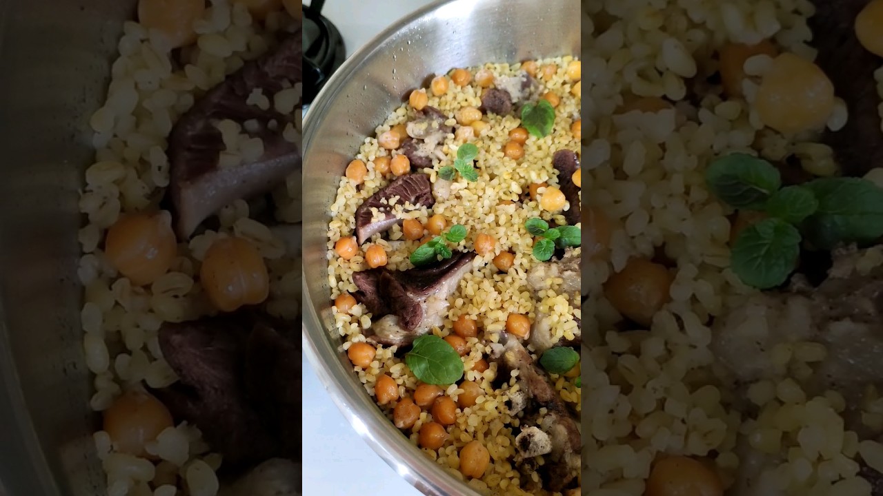 TEK BAŞINA ANA YEMEK ???????? Etli Bulgur Pilavı Tarifi