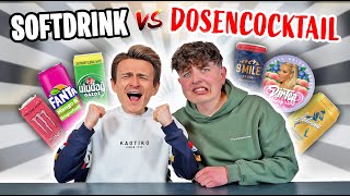 SOFTDRINK vs. DOSEN-COCKTAIL 🤯🍹mit Smiley