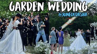 Our Friends Got Married ? *Amazing Garden Wedding in Korea* ??  @juneofdasha