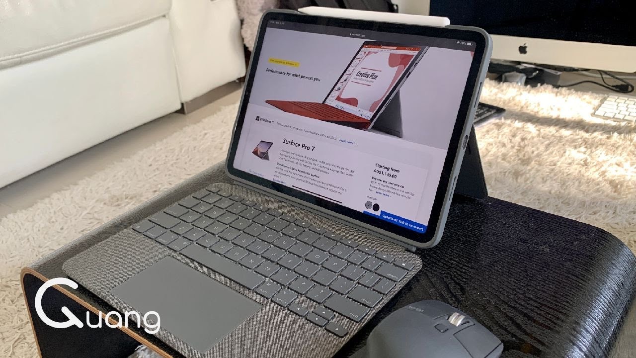 Turning My iPad Pro Into A Surface Pro??