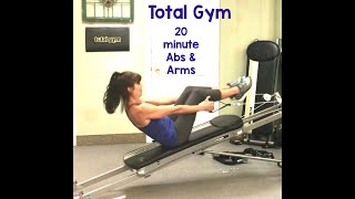 20 minute total gym upper body and abs Live facebook