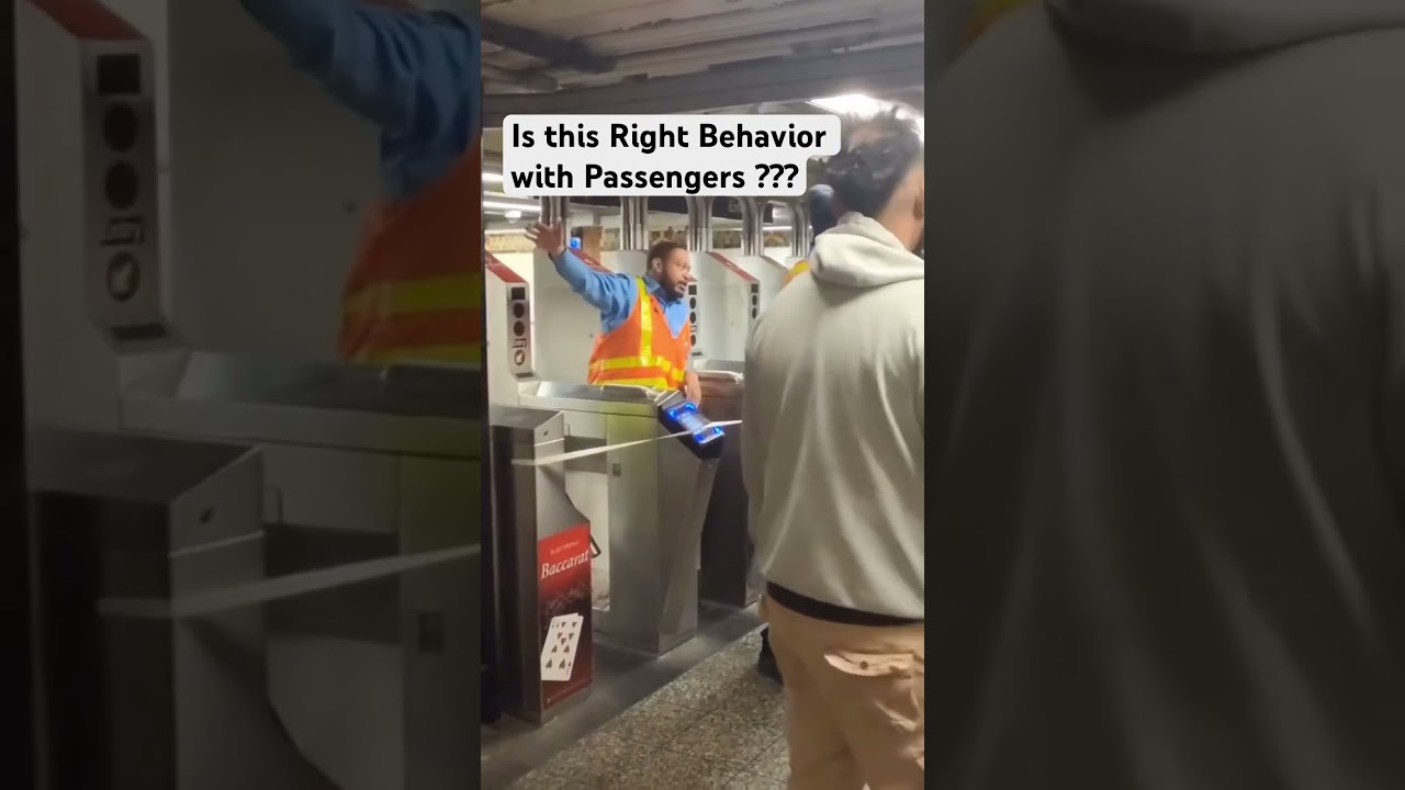 Is this Right Behavior with  Passengers ? 