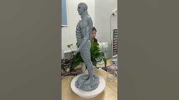 Alien Prometheus Engineer Outer Space Knight Resin statue