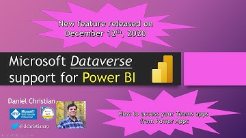 Microsoft Dataverse Support For Power BI