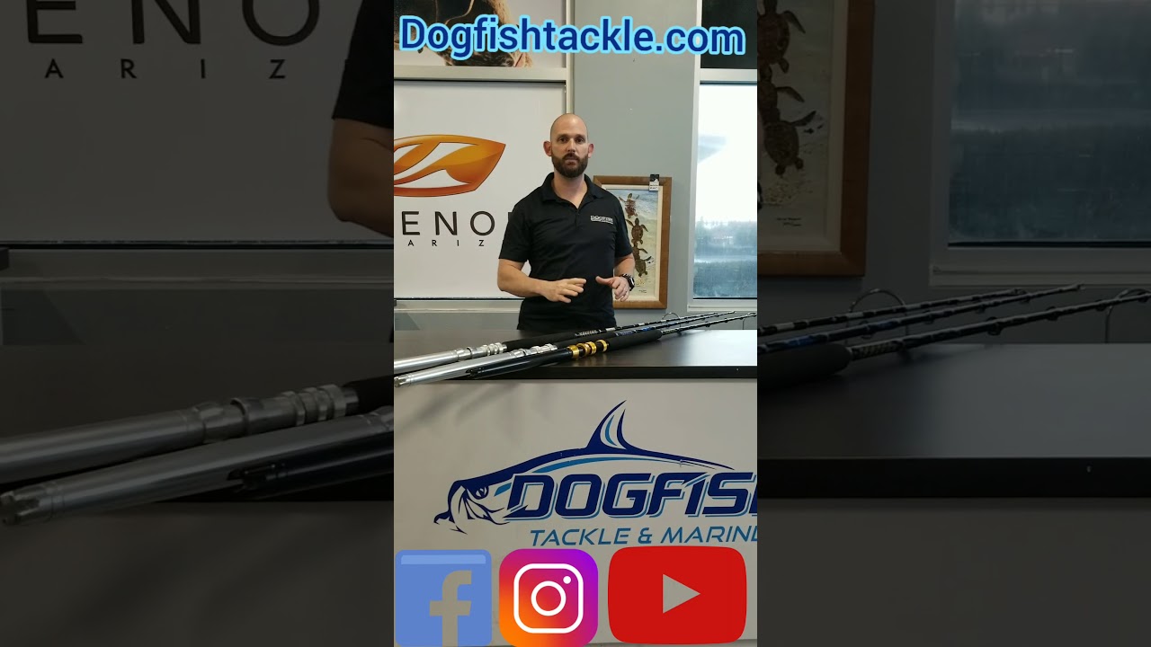 DOGFISH STIK STAND UP 50 TROLLING ROD