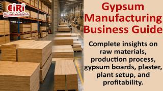 Gypsum Manufacturing Business Guide