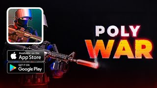 لعبة POLYWAR - ‏ الاندرويد والايفون جيم بلاي screenshot 1