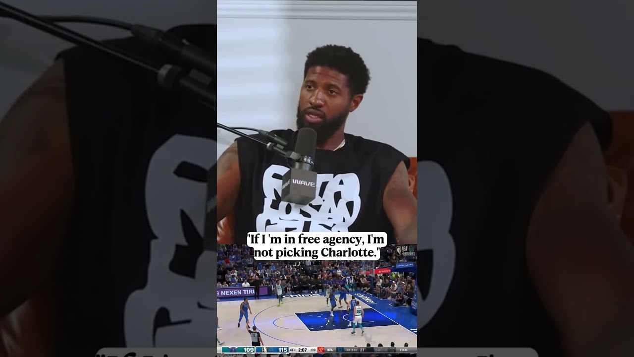 PG says there's no championship in Hornets 