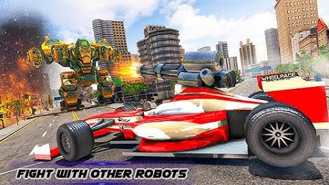Formula Car Robot Transform - Flying Dragon Robot - Android GamePlay | walk through a Game
