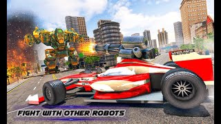 Formula Car Robot Transform - Flying Dragon Robot - Android GamePlay | walk through a Game screenshot 3