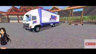 FREE DOWNLOAD!! HINO WINGBOX   LIVERY JNE