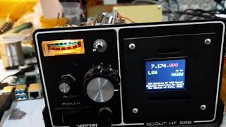 Conversion of the Dentron HF Scout to 40M SSB Transceiver @N6QW