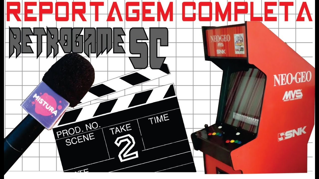 Retro Game SC no programa Mistura - Coleção de Video Game Antigo