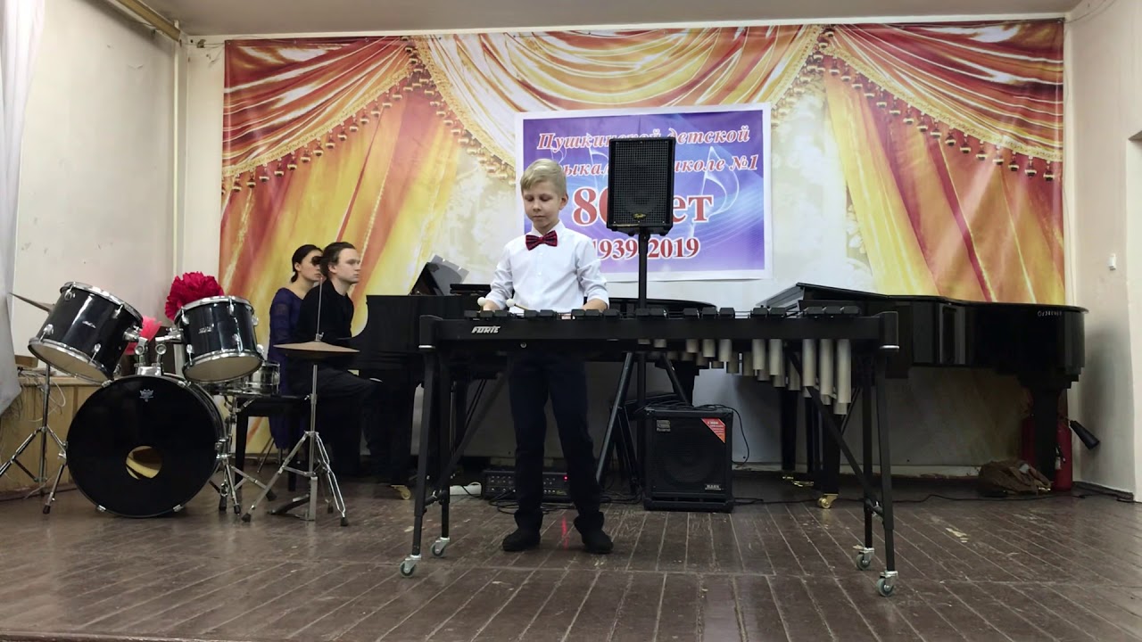 Китайский тамбурин - YouTube