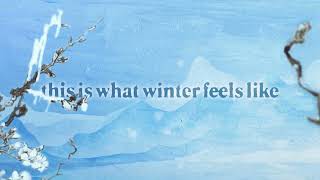 JVKE - this is what winter feels like (official lyric video) Resimi