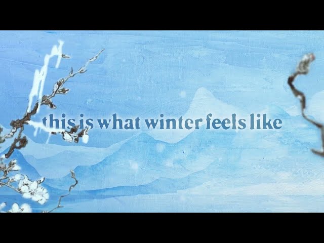 JVKE - this is what winter feels like (official lyric video) class=
