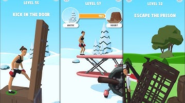 Fail Run Gameplay level 31-60 Walkthrough iOS Android 32 46 56 57