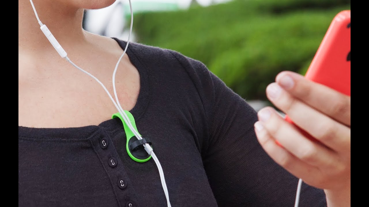 Using cord clamp while running