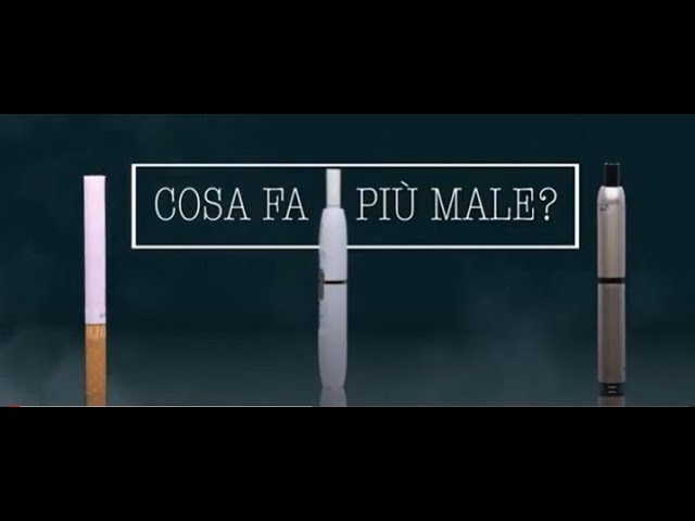 Sigaretta vs Iquos Glo vs ecig quale fa più male?