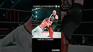 🔥 Orange Cassidy Faced The Beast! 🥶🍊 #wwe #aew #shorts
