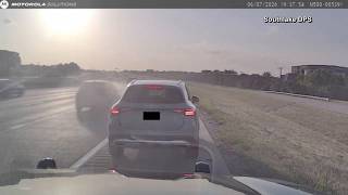 CAUGHT ON CAMERA : Texas officer saves man from burning car