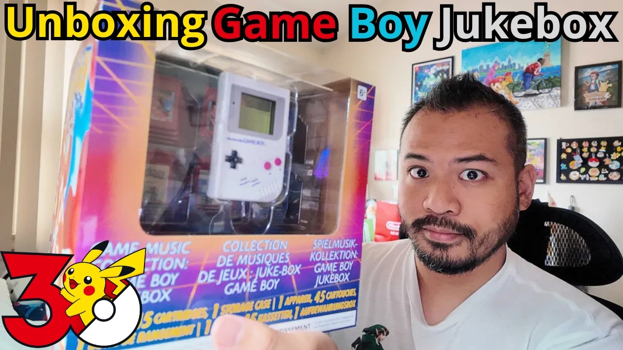 Unboxing the Pokémon Red & Pokémon Blue Game Music Collection