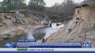 Fayetteville neighborhood’s key road still not fixed after Hurricane Matthew