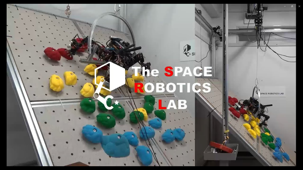 Lower Gravity Demonstratable Testbed for Space Mobile Robot Experiments