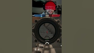 Lucky knife kill in blindfolded R6