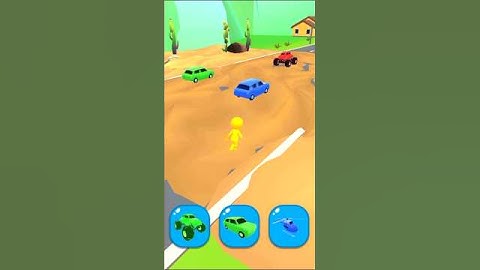 Shape-shifting Funny Race Gameplay new hyper casual games #shorts #gameplay #shapeshifting