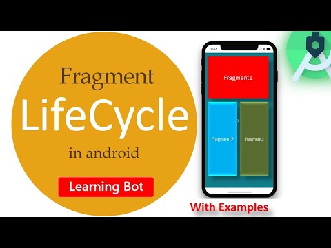 Fragment LifeCycle  and Types of Fragment in android|Learning Bot|