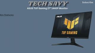 ASUS TUF Gaming VG27AQM5A Review | 27" 1440P 300Hz Fast IPS Gaming Monitor