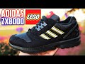 LEGO x Adidas ZX 8000 BLACK Review and On-Feet!