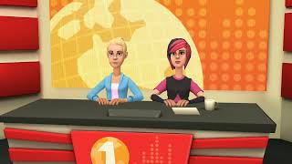 Plotagon News with Jessica and Lizzie