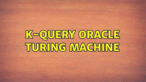 k-query oracle Turing machine