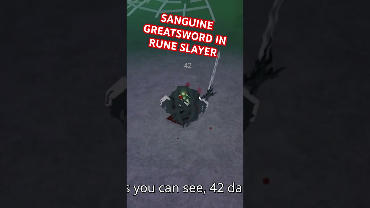 RUNE SLAYER SWORD GOOD OR NAH? 