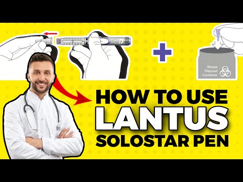 Video: Soll Lantus Solostar gekühlt werden?