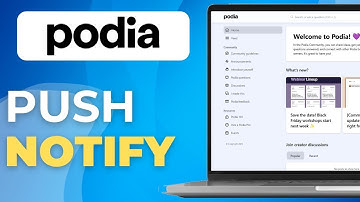 How To Push Notifications On Podia