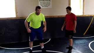 JD Bergman Underhook Punch Snatch Single Trip Back Heel