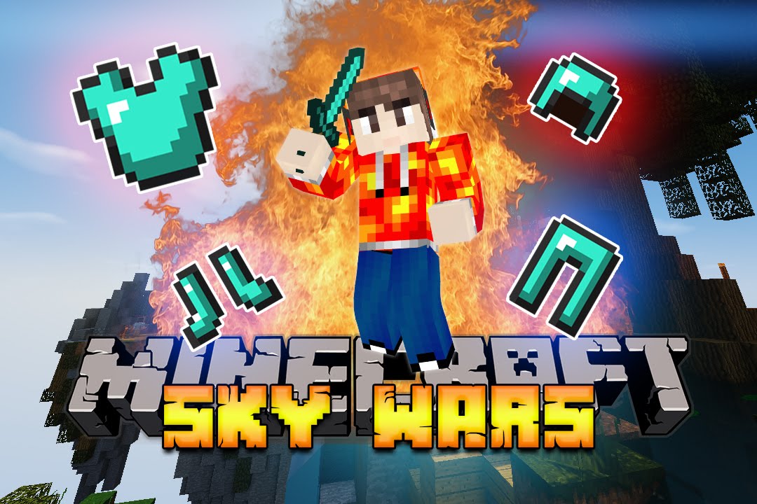 "NO ARMOR CHALLENGE!"| Minecraft SKYWARS #50 w/LandonMC