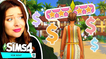 Can I Get Rich Running a 5-STAR Luxury Resort in The Sims 4 For Rent?