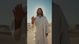 Light vs Darkness: A Powerful Visual of Faith and Strength in the Desert #GoodVsEvil #FaithOverFear